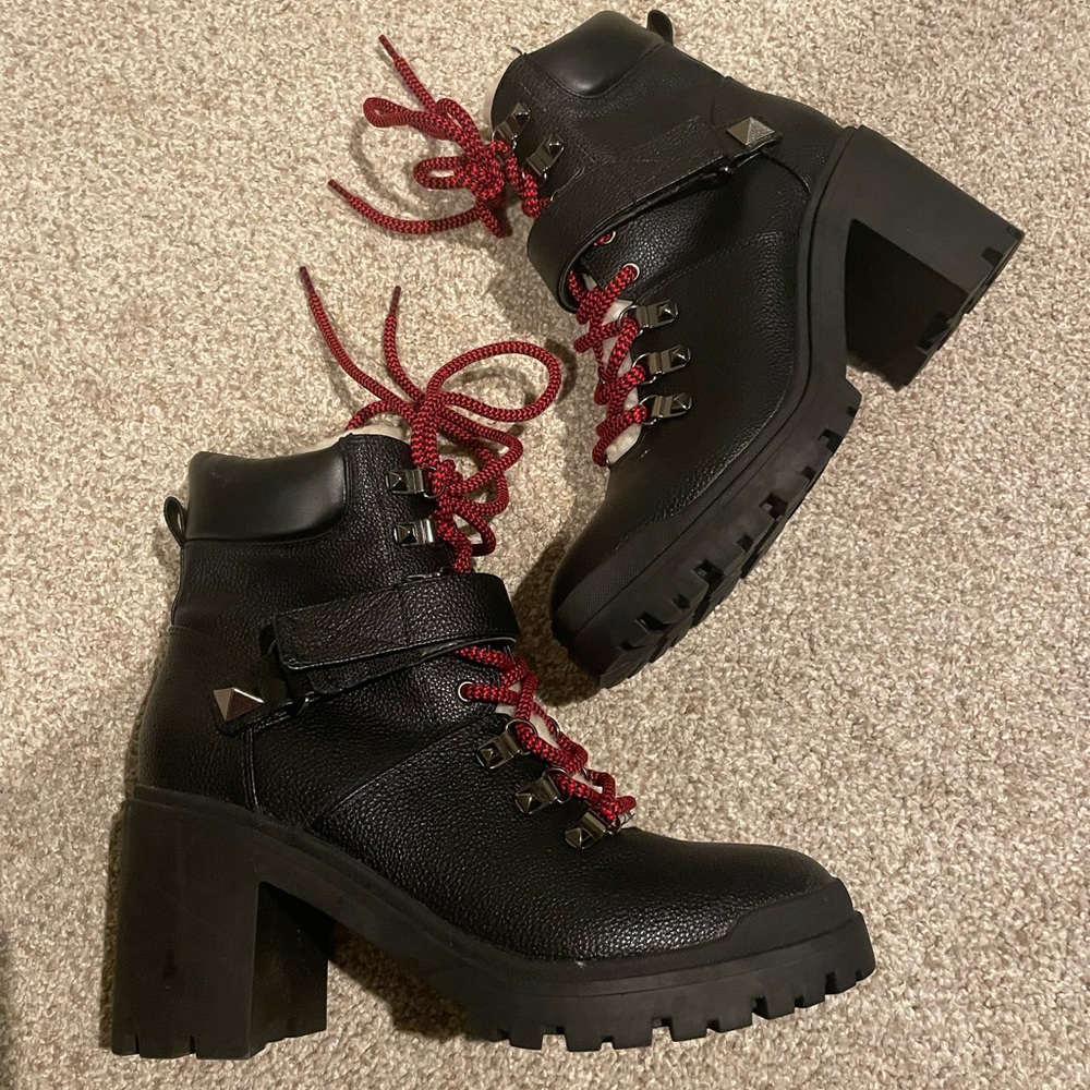 Marc Fisher Lace Up Boots